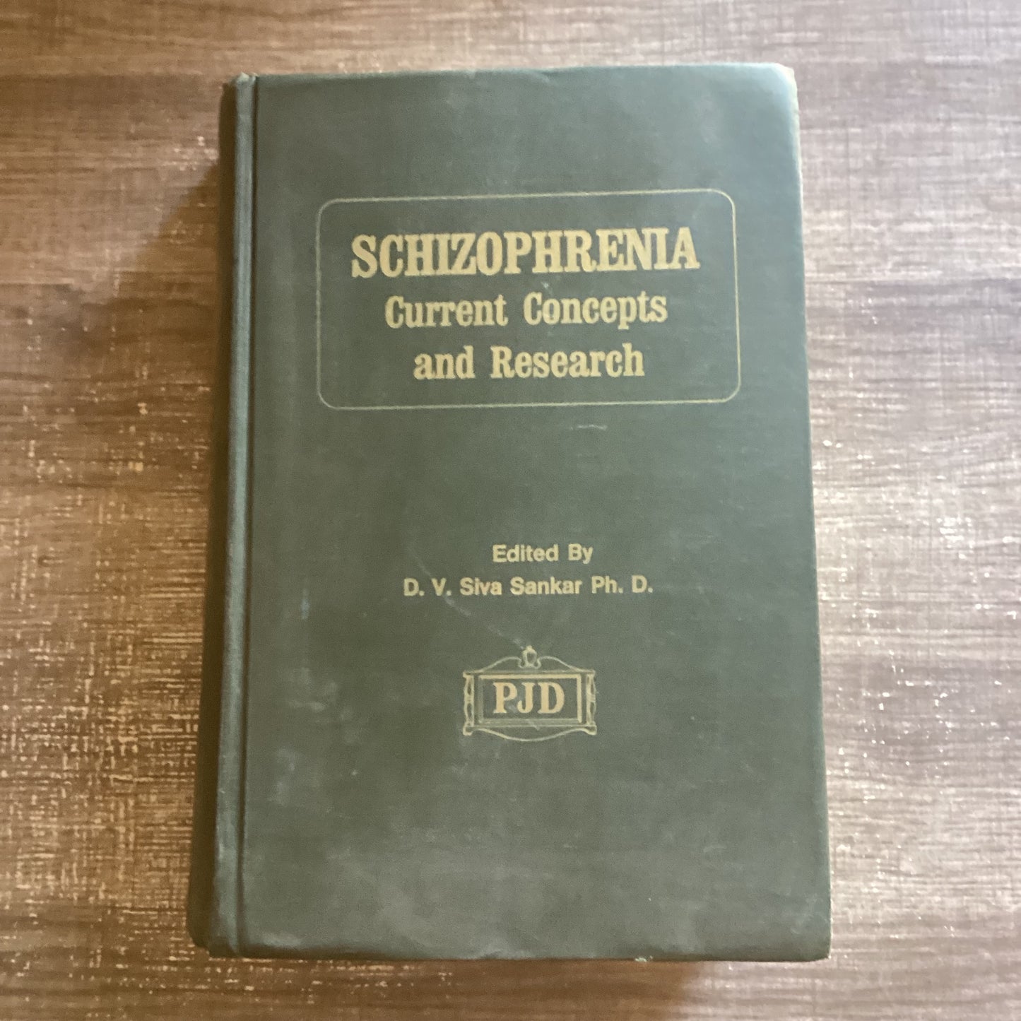 Schizophrenia Currently Concepts and Rsearch
By D.V. Silva Sankar Ph.D.