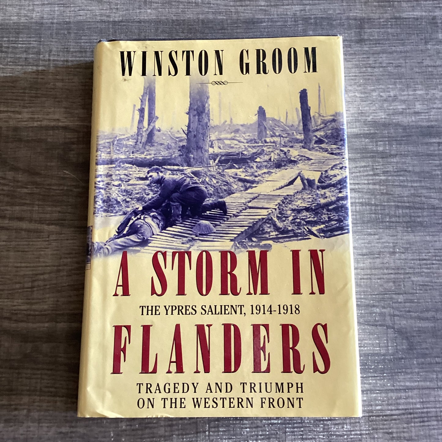 A Storm In Flanders
The Ypres Salient :1914-1918
Tragedy and Triumph on the western Front
By Winston Groom