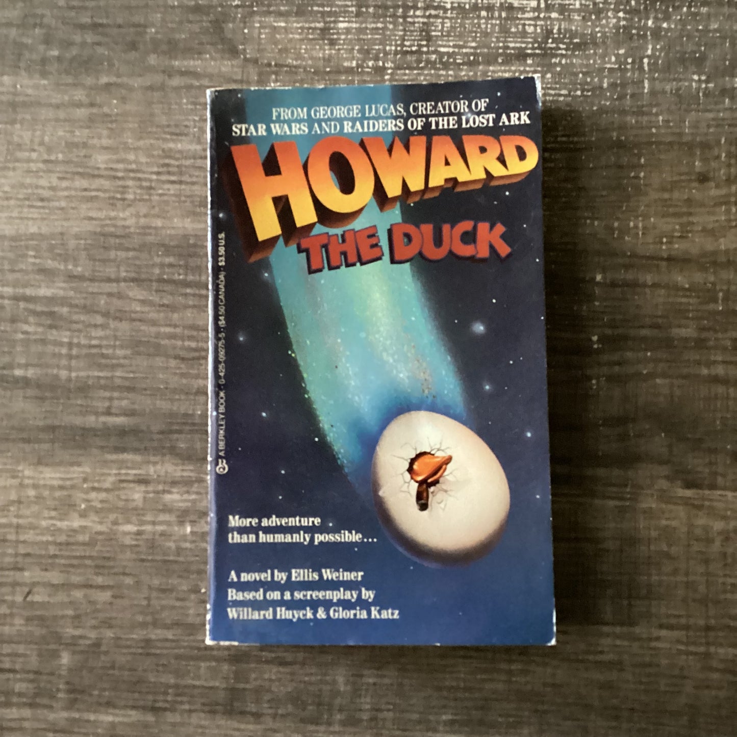 Howard the duck
By Ellis Weiner