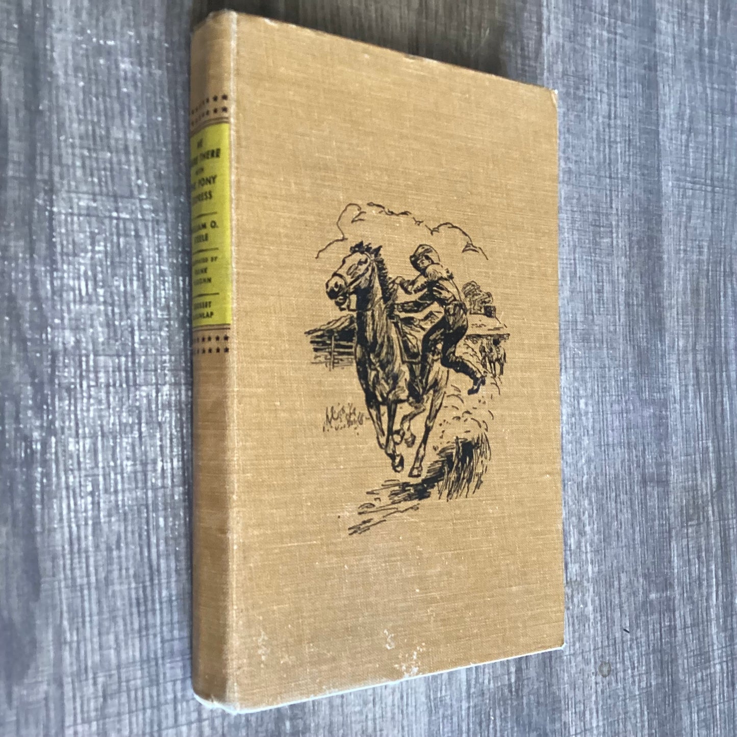 We Were There with the Pony Express 
By William O Steele