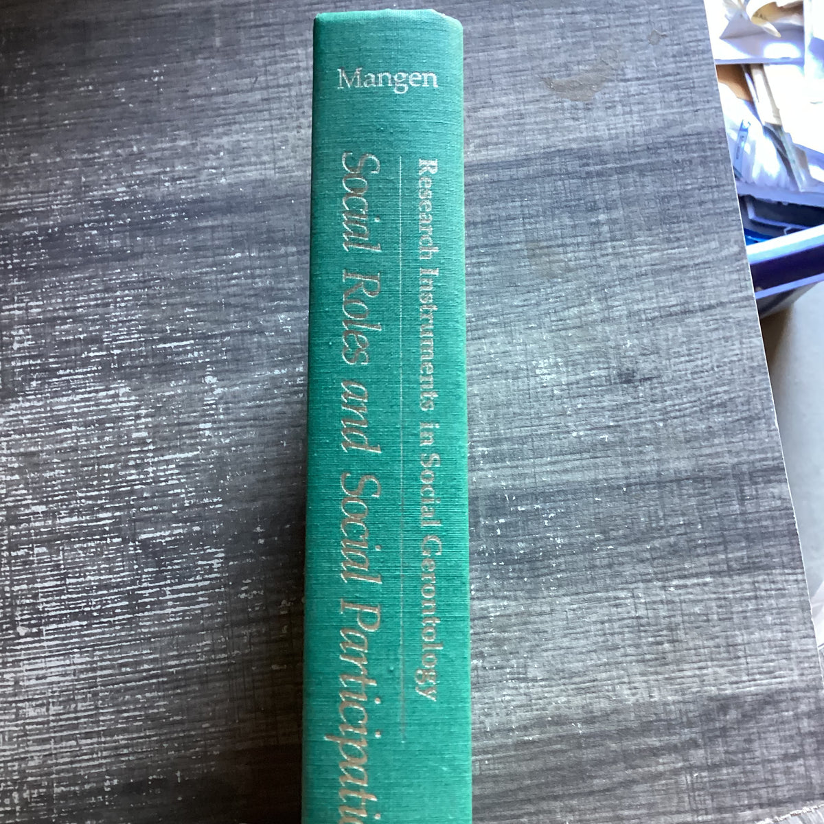 Social Roles and Social Participation 
By David J Mangen