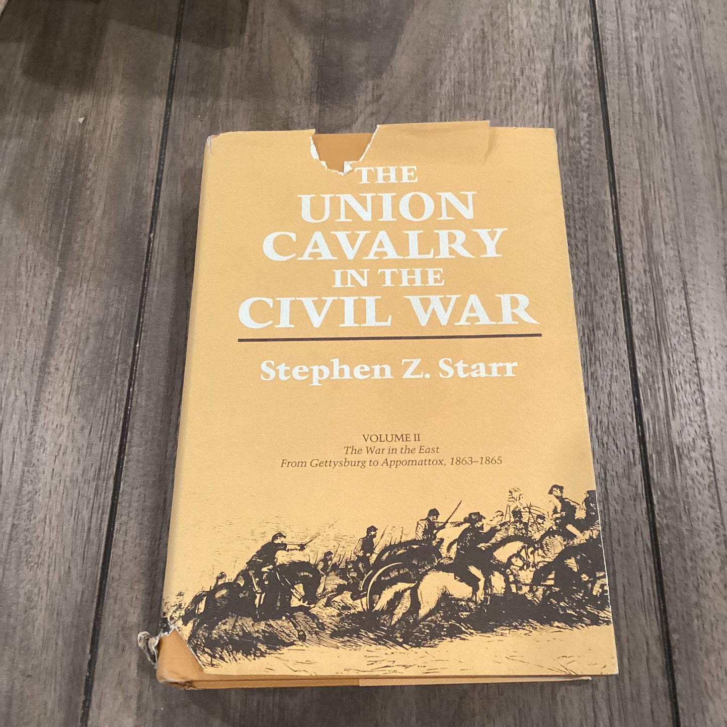 The Union Calvary in the Civil War-
Vol 2 from Gettysburg to Appomattox 
By Stephen Z Starr