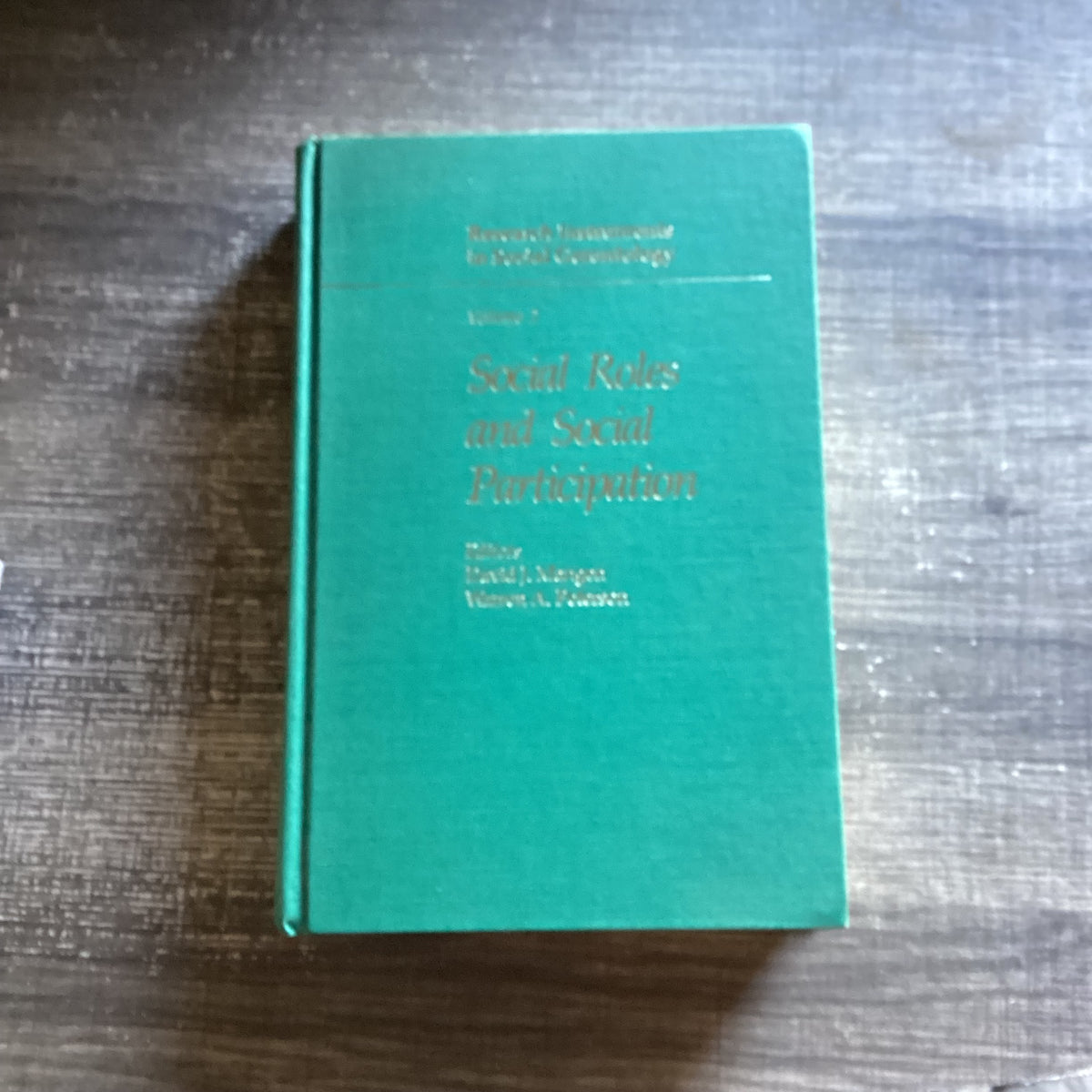 Social Roles and Social Participation 
By David J Mangen