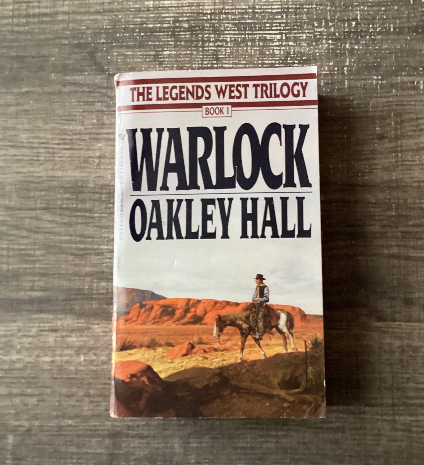 Warlock
By Oakley Hall
The legend of the west trilogy 
Book 1