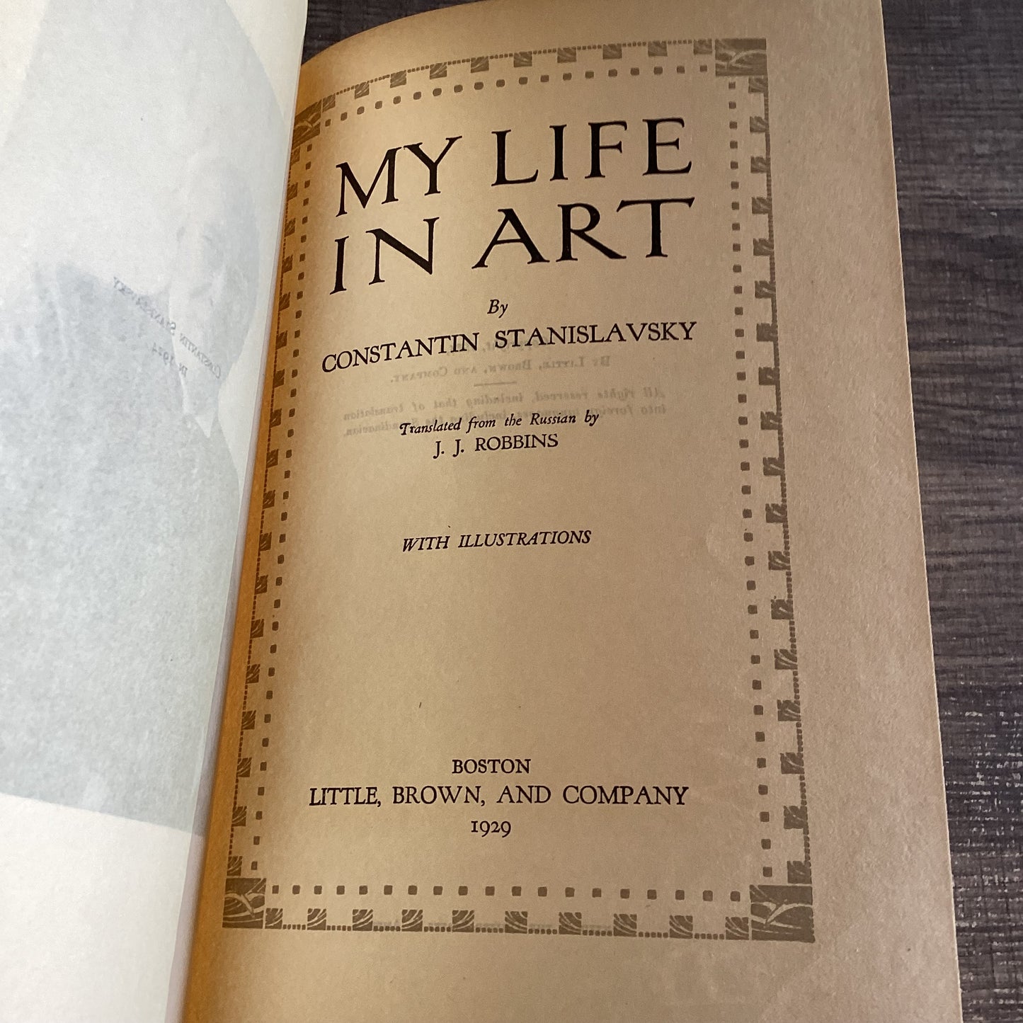 My Life In Art
By Constantin Stanislavsky