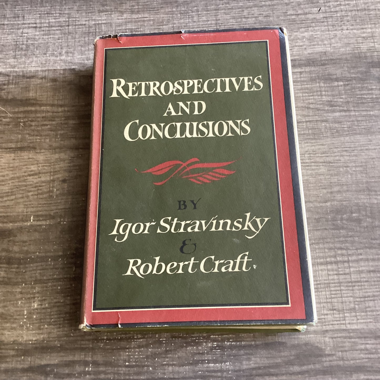 Retrospectives and conclusions
By Igor Stravinsky and Robert Craft